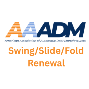 AAADM Certified Swing/Slide/Fold Door Inspector Re-Certification - 2026 Renewal